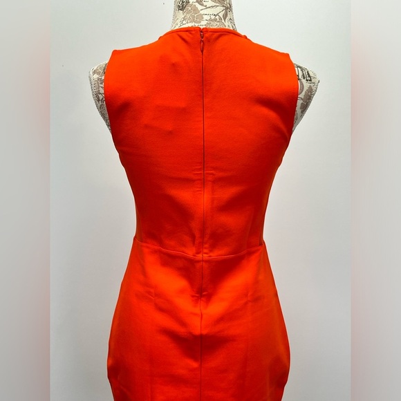 Poppy red FRENCH CONNECTION bodycon dress‎ size 8. - Picture 4 of 15